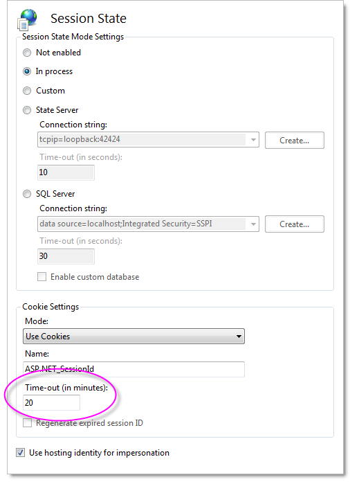 Manage Session Timeout Logi Analytics